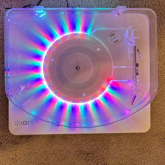 Ion photon Other - ION Audio Photon 3-Speed Light up Turntable record player Multi-Color LED & USB